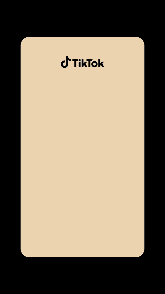 So kann das Logo Takeover aussehen, © TikTok, GIF